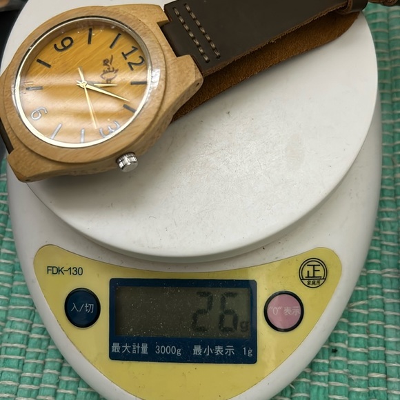 🖤Hawaii KOA WOOD watch NWOT main image 6